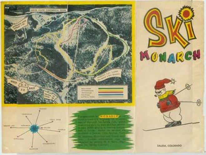 Early 1960's Trail Map