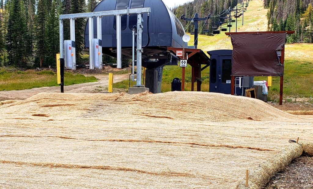 Double gates at the Breezeway Lift